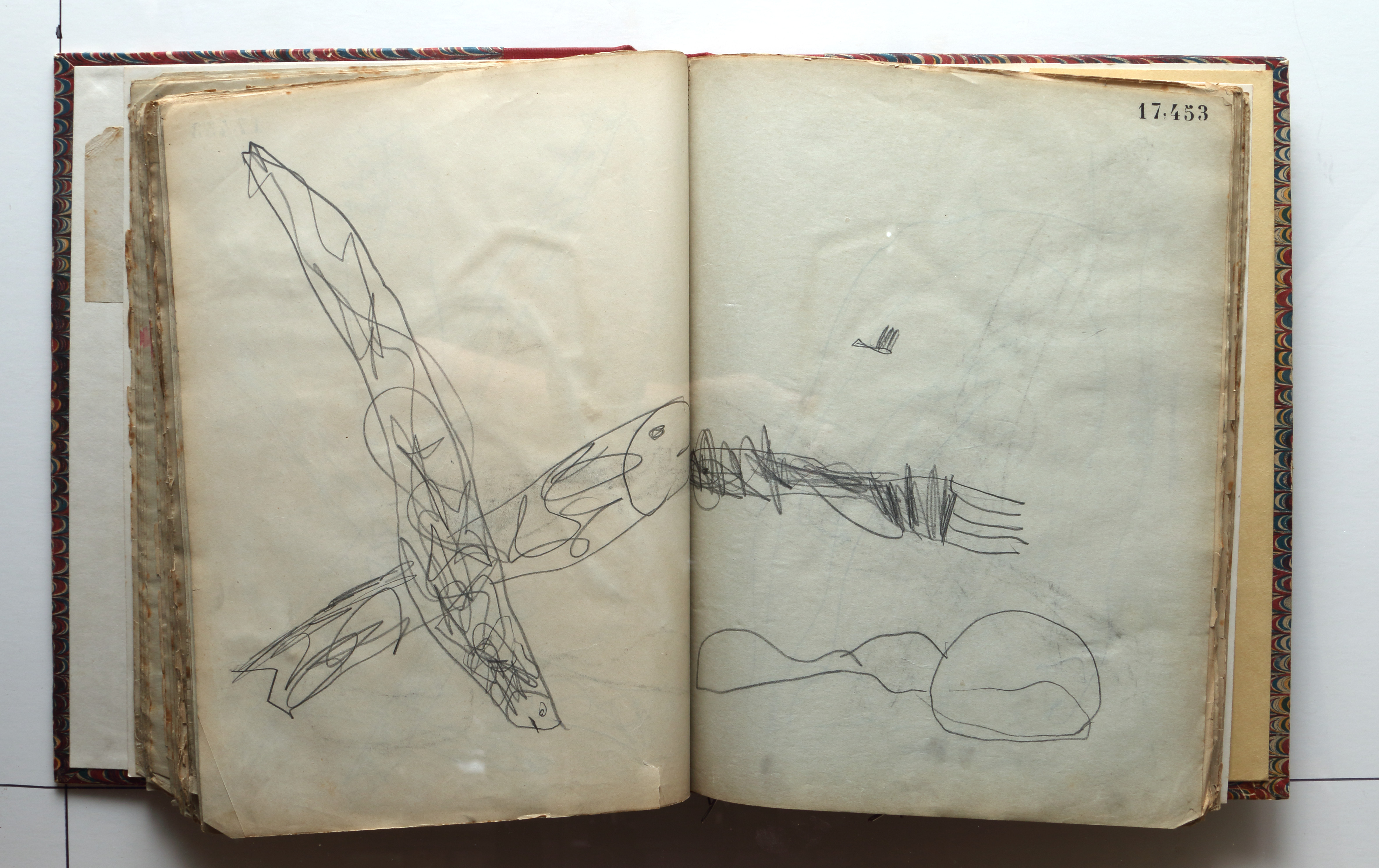 Page 160; page 161 (17,453).  Juvenilia 1904.  Jean Charlot.