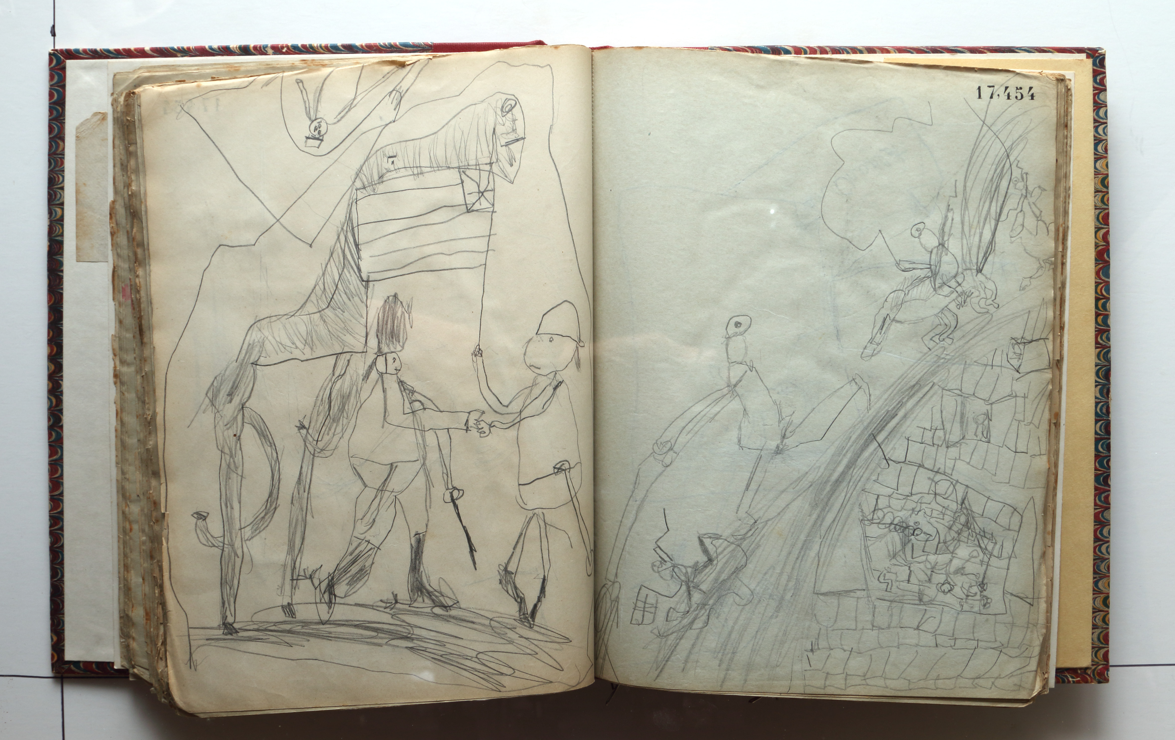 Page 164; page 165 (17,454).  Juvenilia 1904.  Jean Charlot.