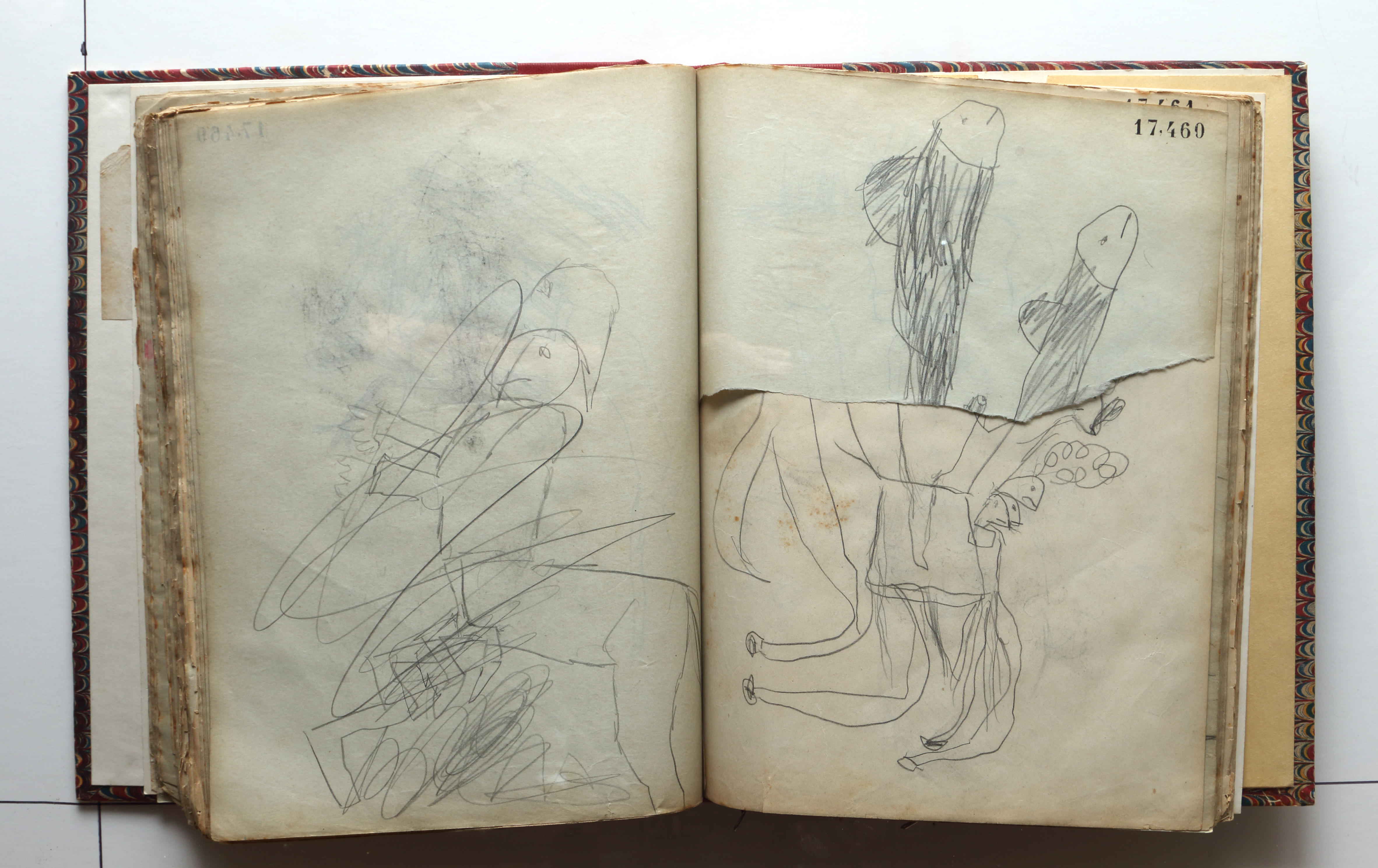 Page 190; page 191 (17,460).  Juvenilia 1904.  Jean Charlot.