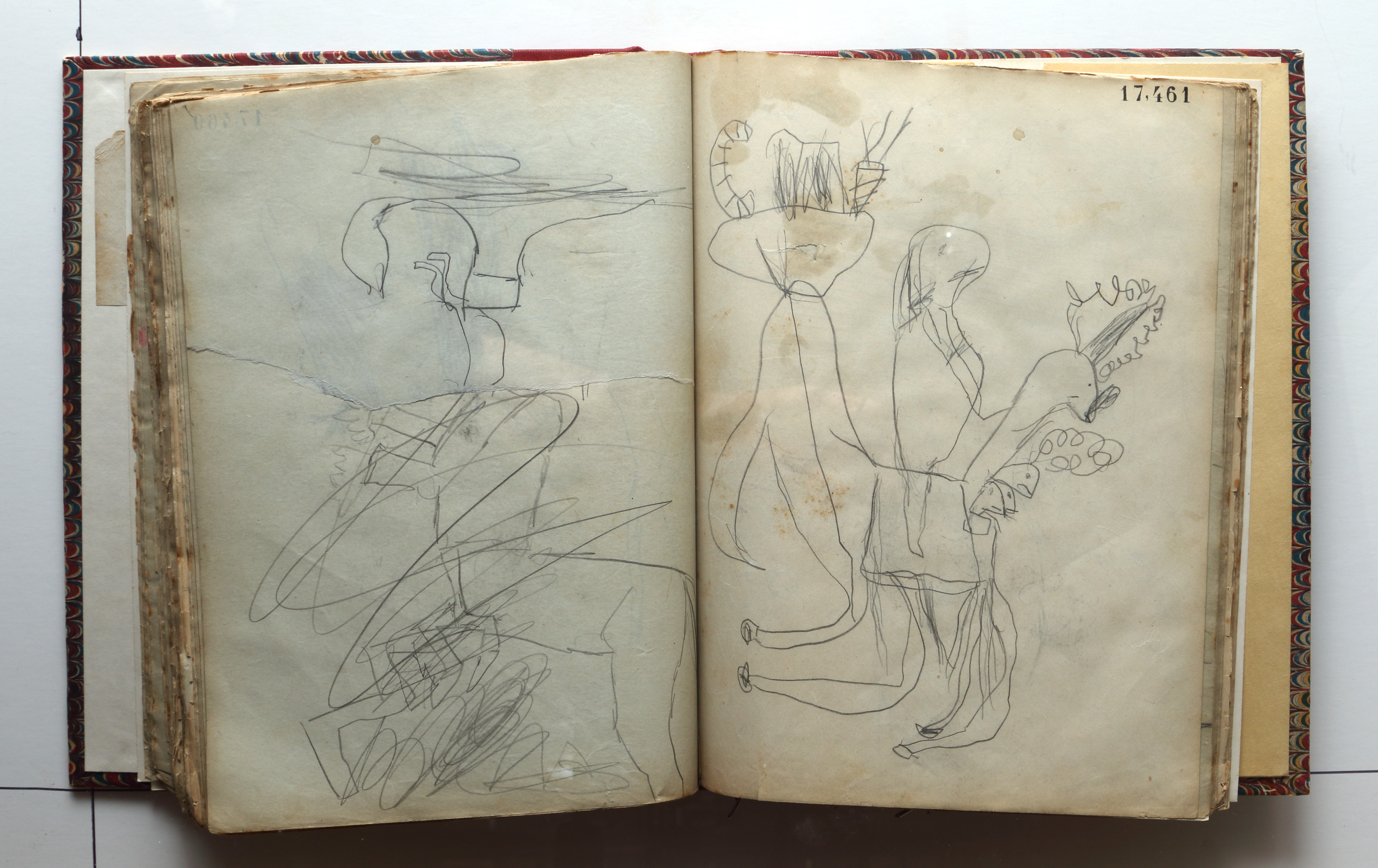 Page 192; page 193 (17,461).  Juvenilia 1904.  Jean Charlot.