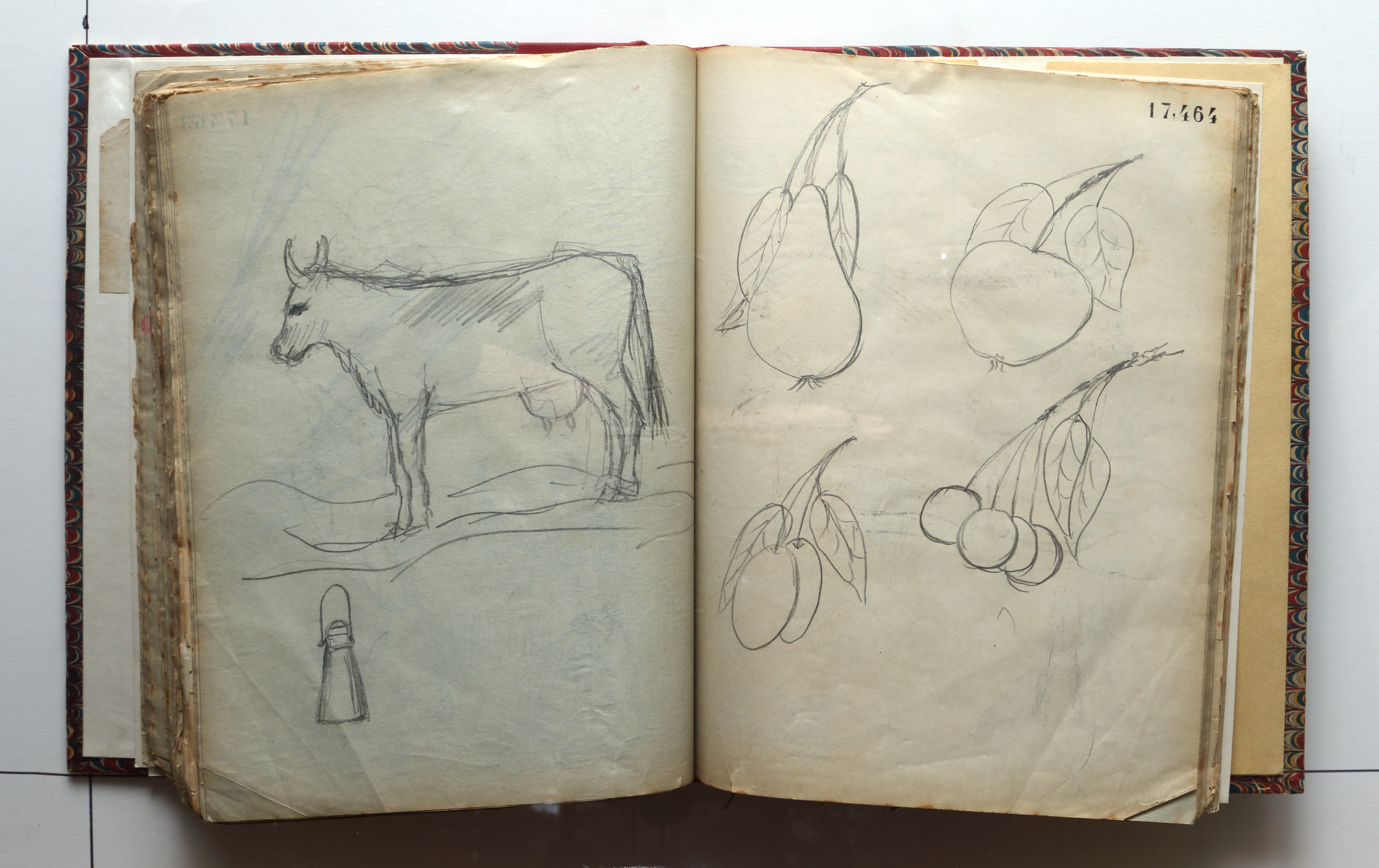Page 204; page 205 (17,464).  Juvenilia 1904.  Jean Charlot.