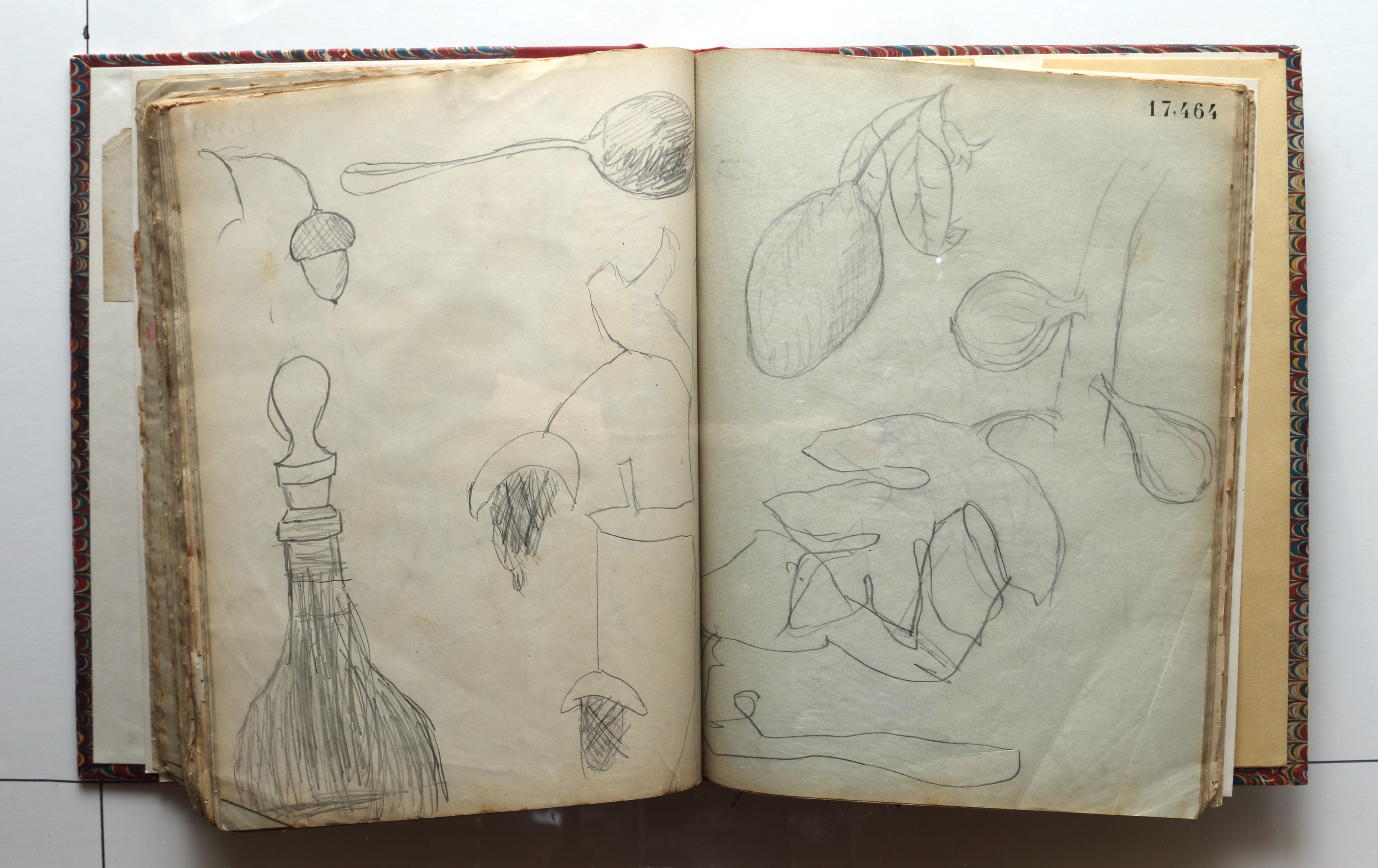 Page 206; page 207 (17,464).  Juvenilia 1904.  Jean Charlot.