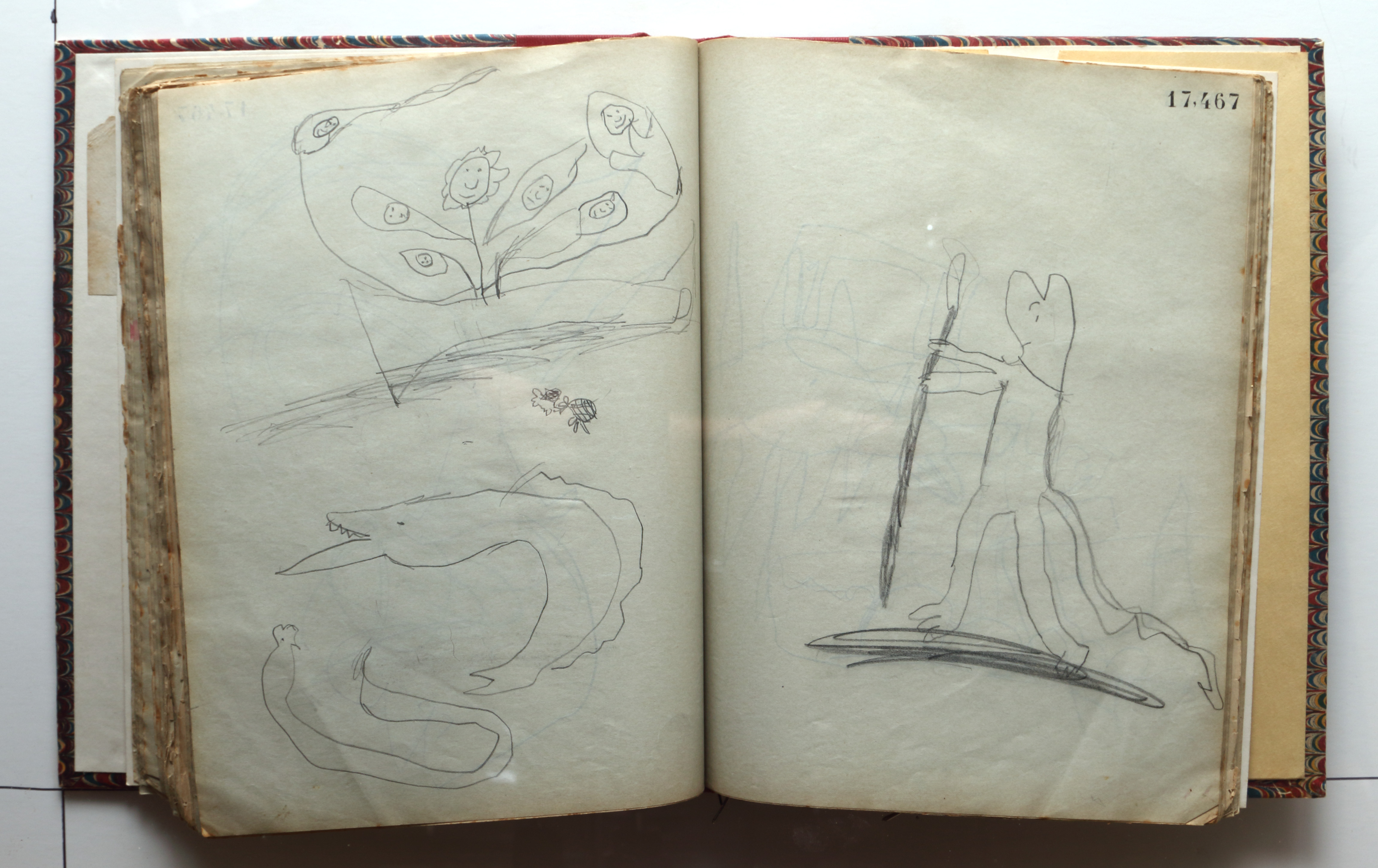 Page 226; page 227 (17,467).  Juvenilia 1904.  Jean Charlot.