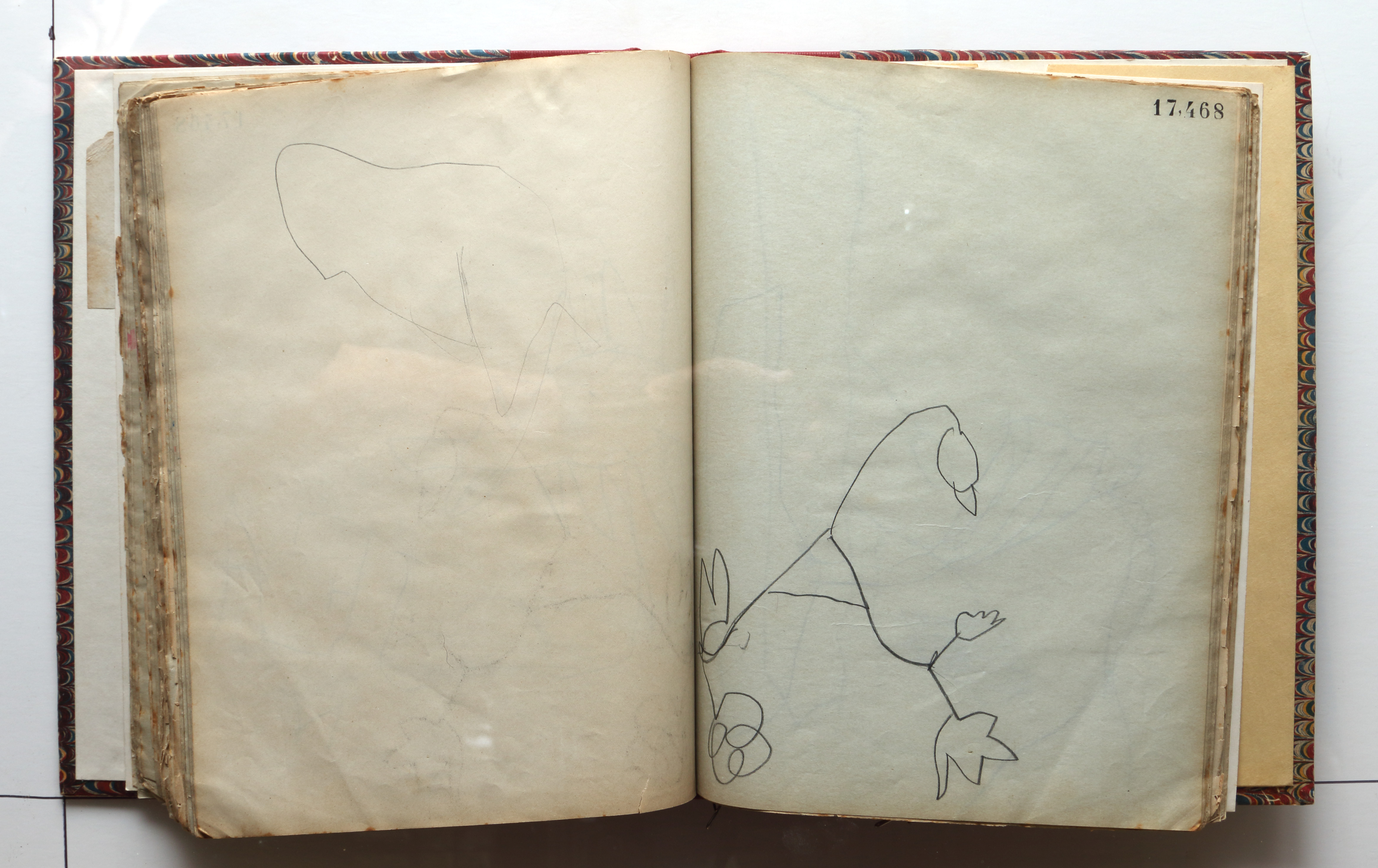 Page 230; page 231 (17,468).  Juvenilia 1904.  Jean Charlot.
