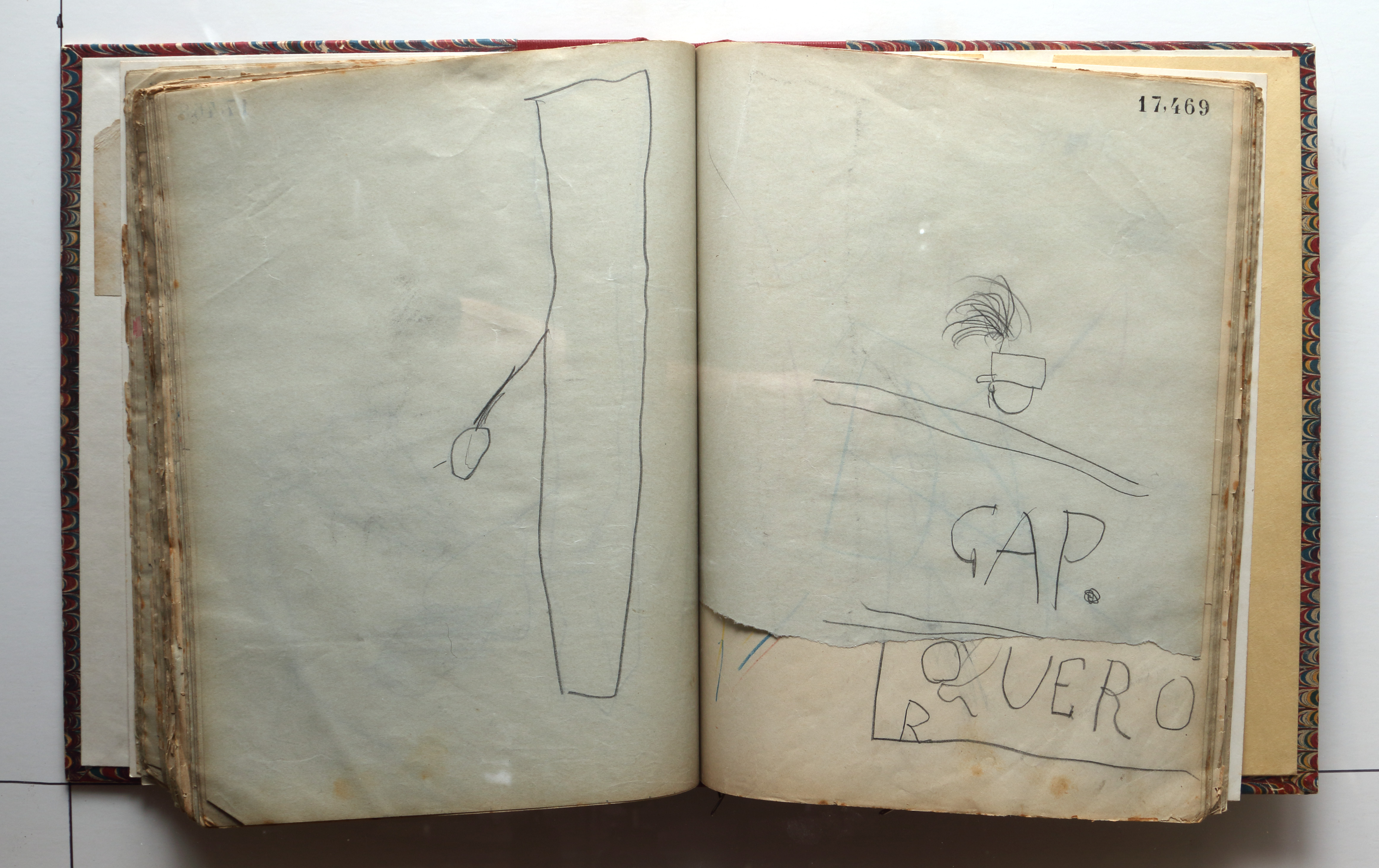 Page 234; page 235 (17,469).  Juvenilia 1904.  Jean Charlot.