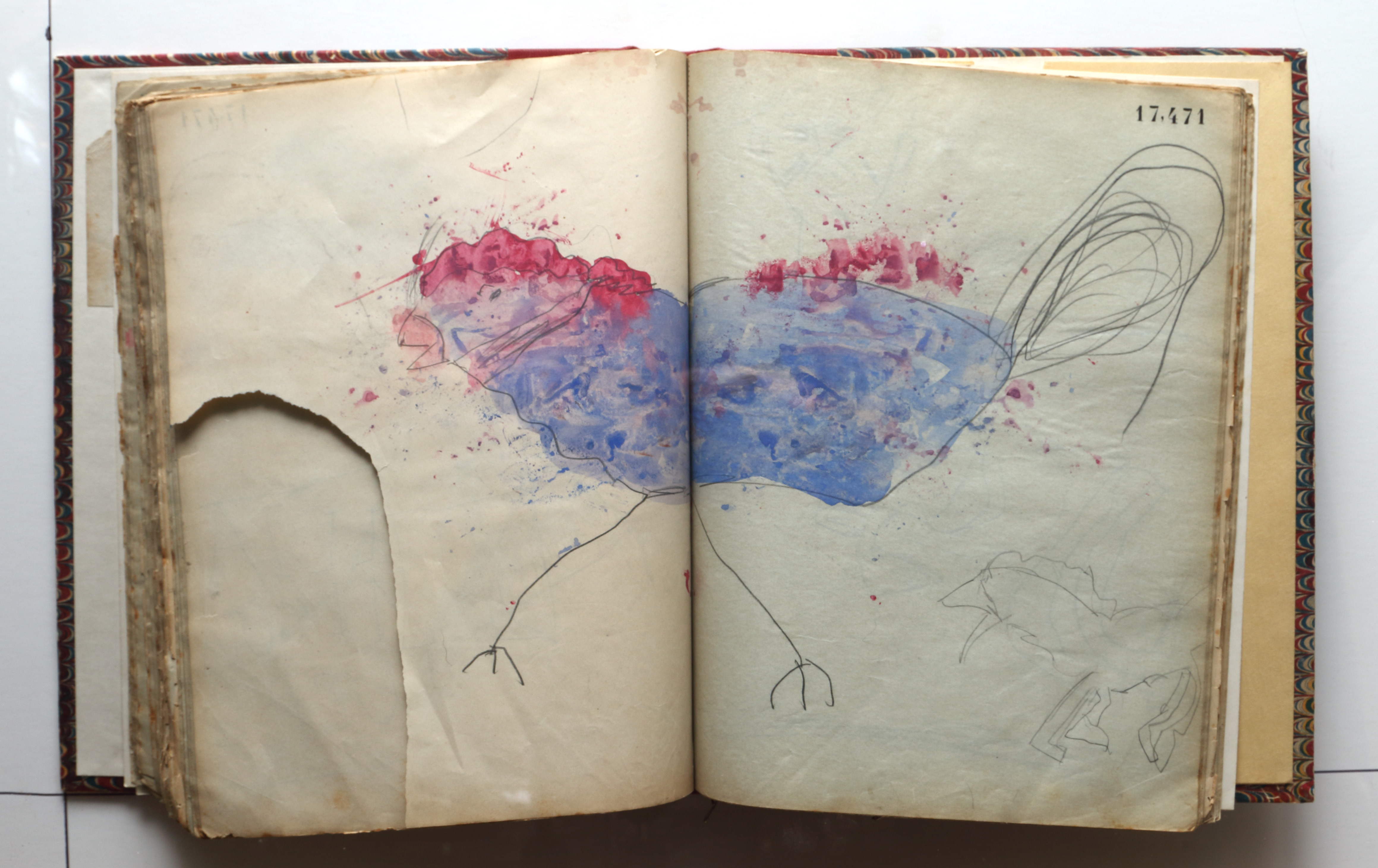 Page 240; page 241 (17,471).  Juvenilia 1904.  Jean Charlot.