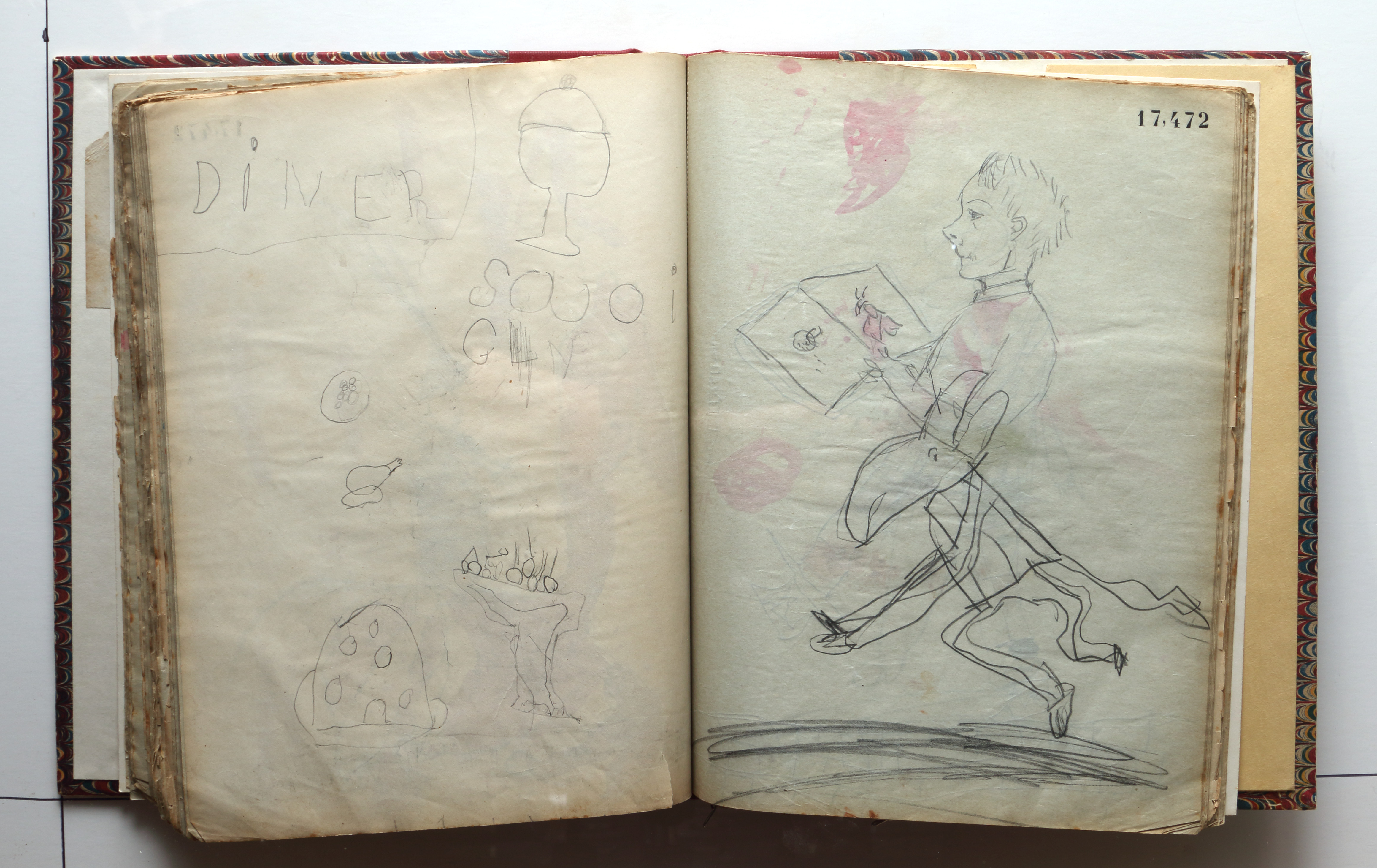 Page 246; page 247 (17,472).  Juvenilia 1904.  Jean Charlot.
