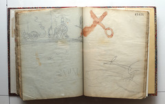 Page 256; page 257 (17,474).  Juvenilia 1904.  Jean Charlot.