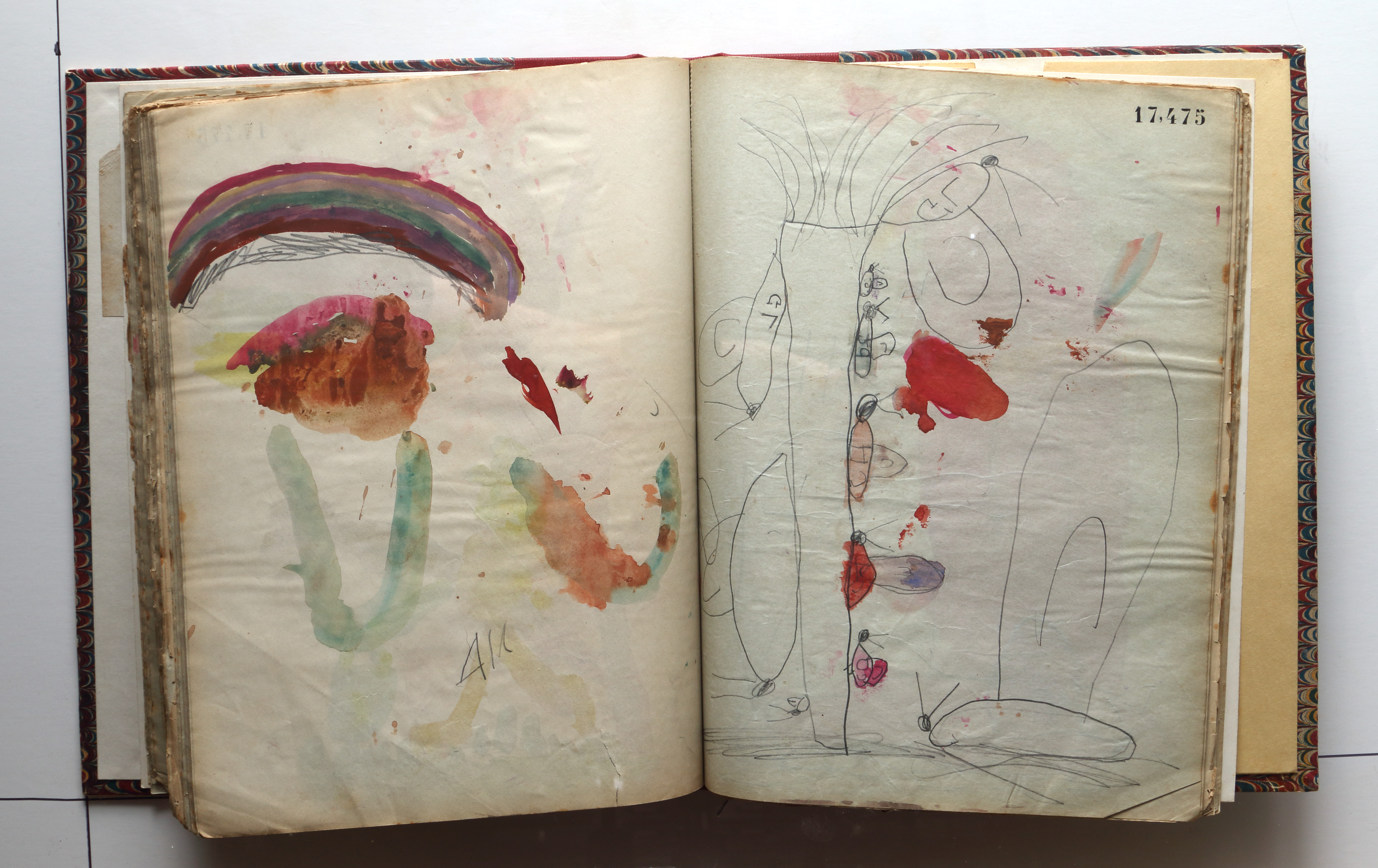 Page 264; page 265 (17,475).  Juvenilia 1904.  Jean Charlot.