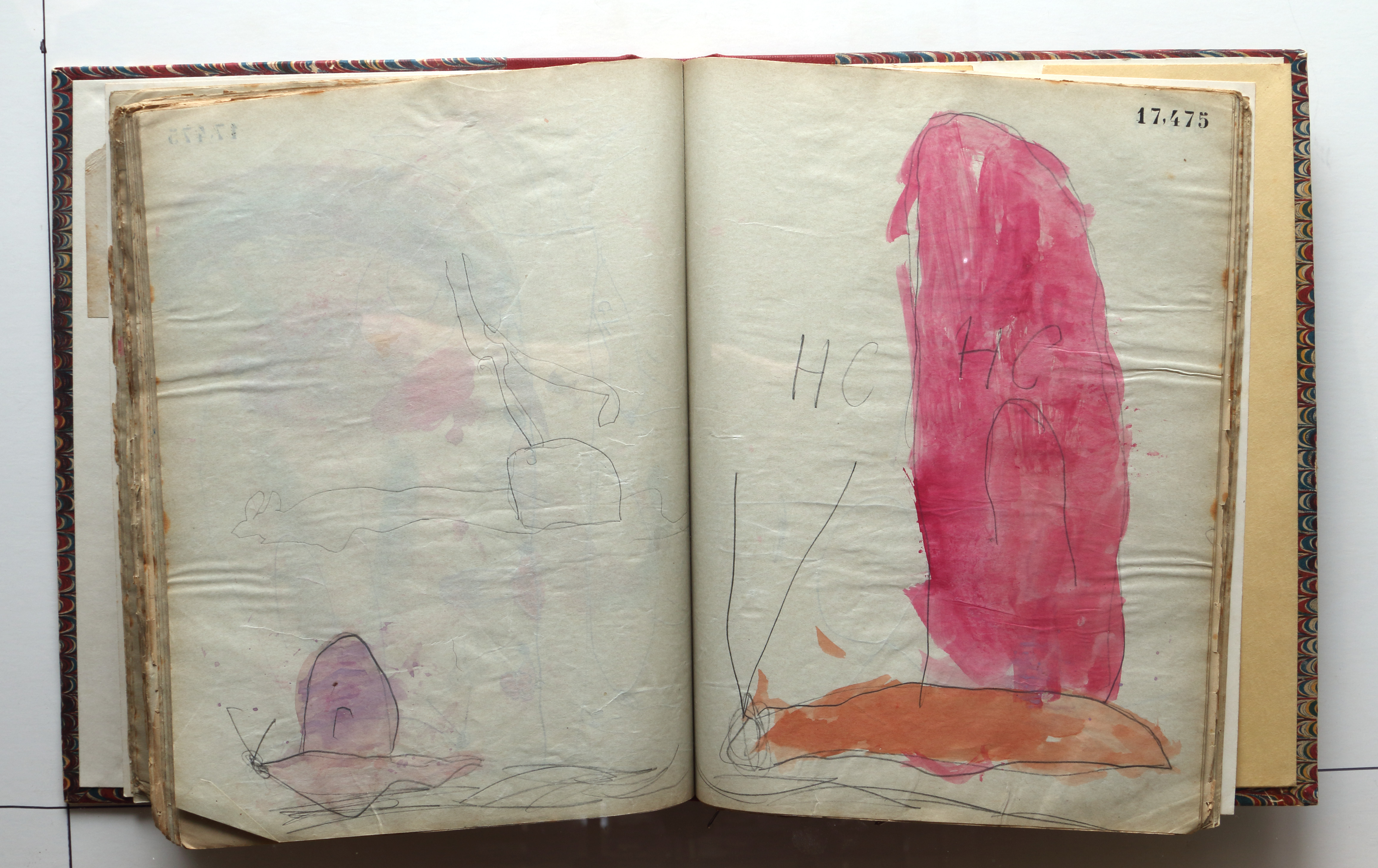Page 266; page 267 (17,475).  Juvenilia 1904.  Jean Charlot.