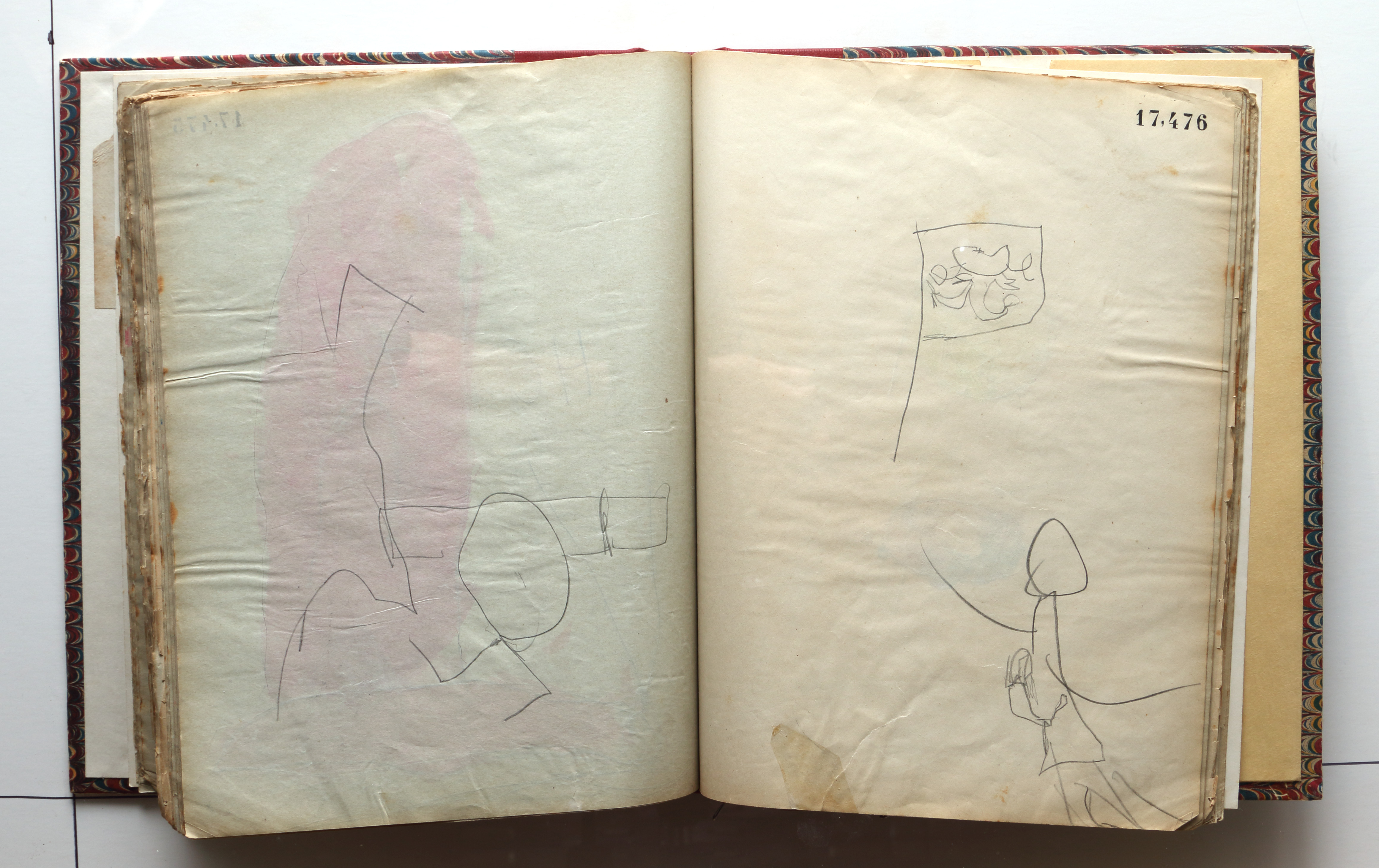 Page 268; page 269 (17,476).  Juvenilia 1904.  Jean Charlot.