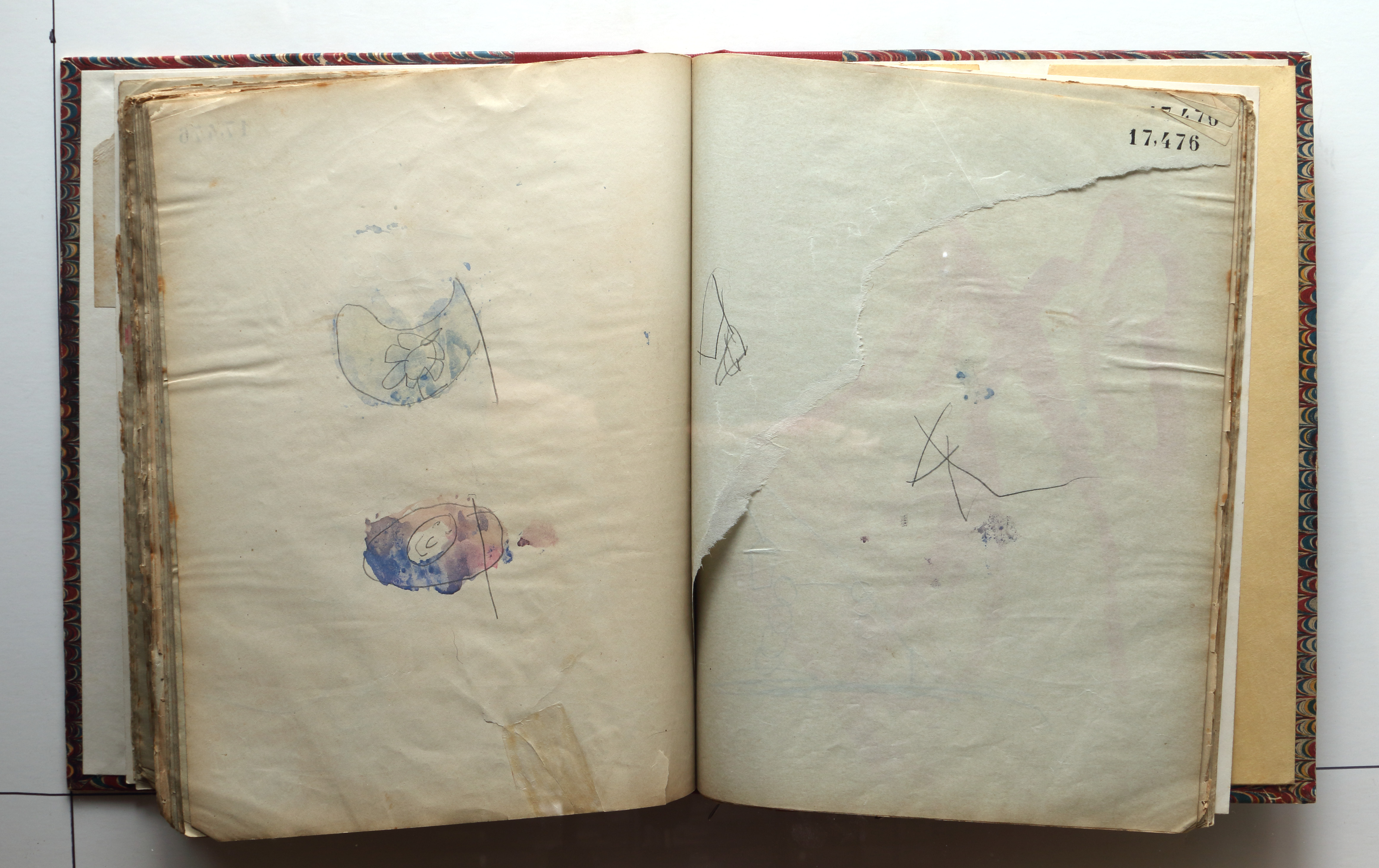Page 270; page 271 (17,476).  Juvenilia 1904.  Jean Charlot.