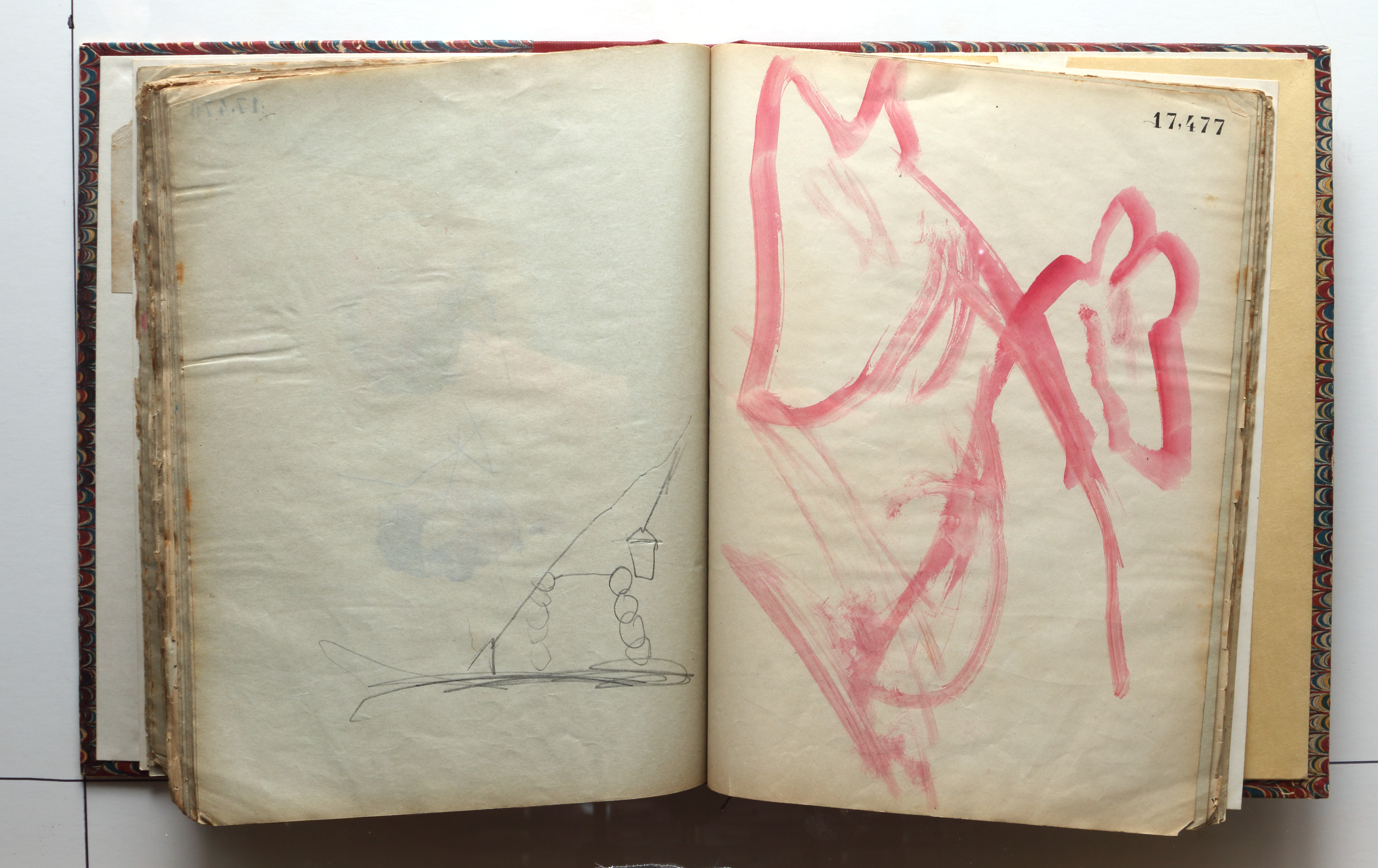 Page 274; page 275 (17,477).  Juvenilia 1904.  Jean Charlot.