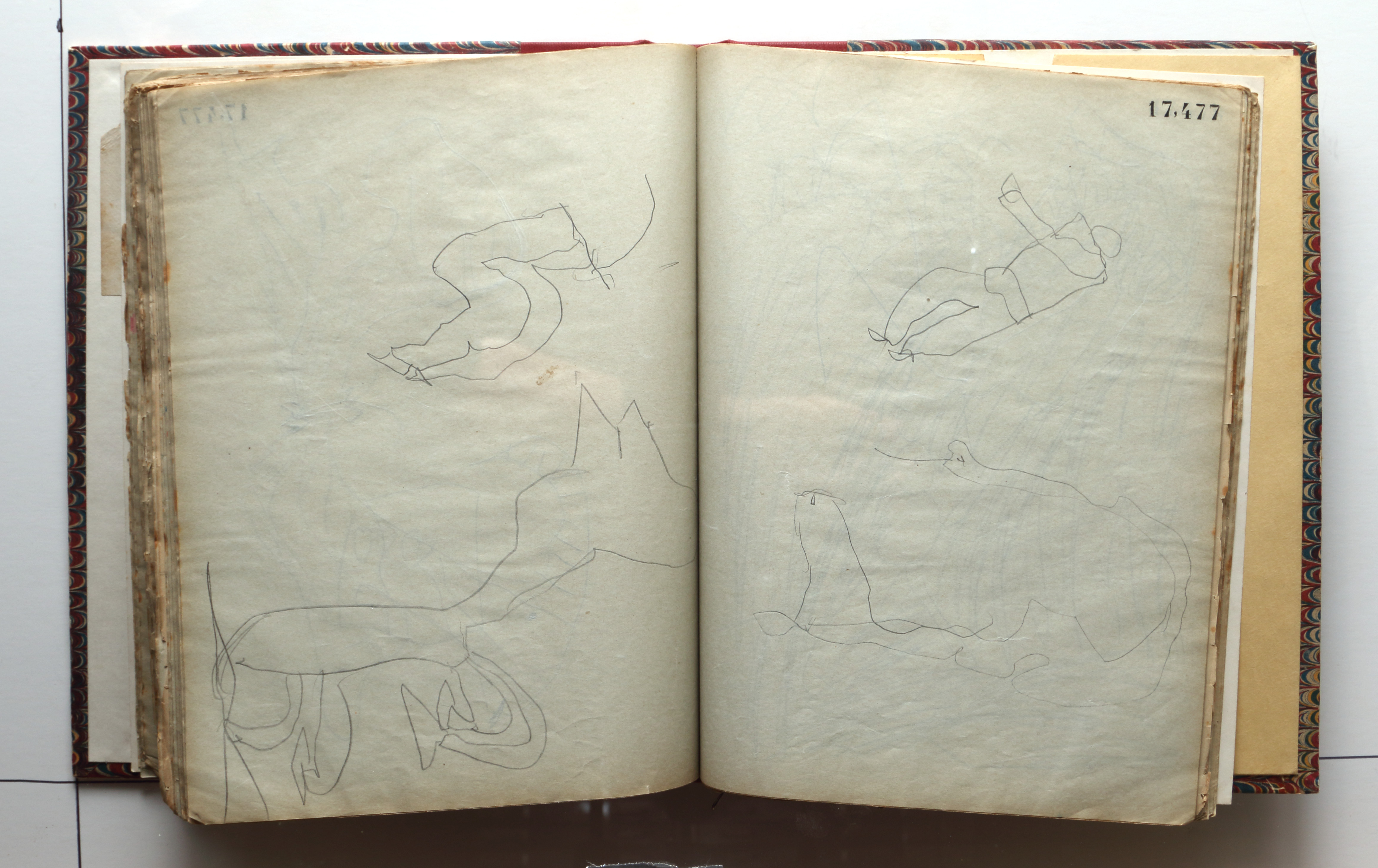 Page 278; page 279 (17,477).  Juvenilia 1904.  Jean Charlot.
