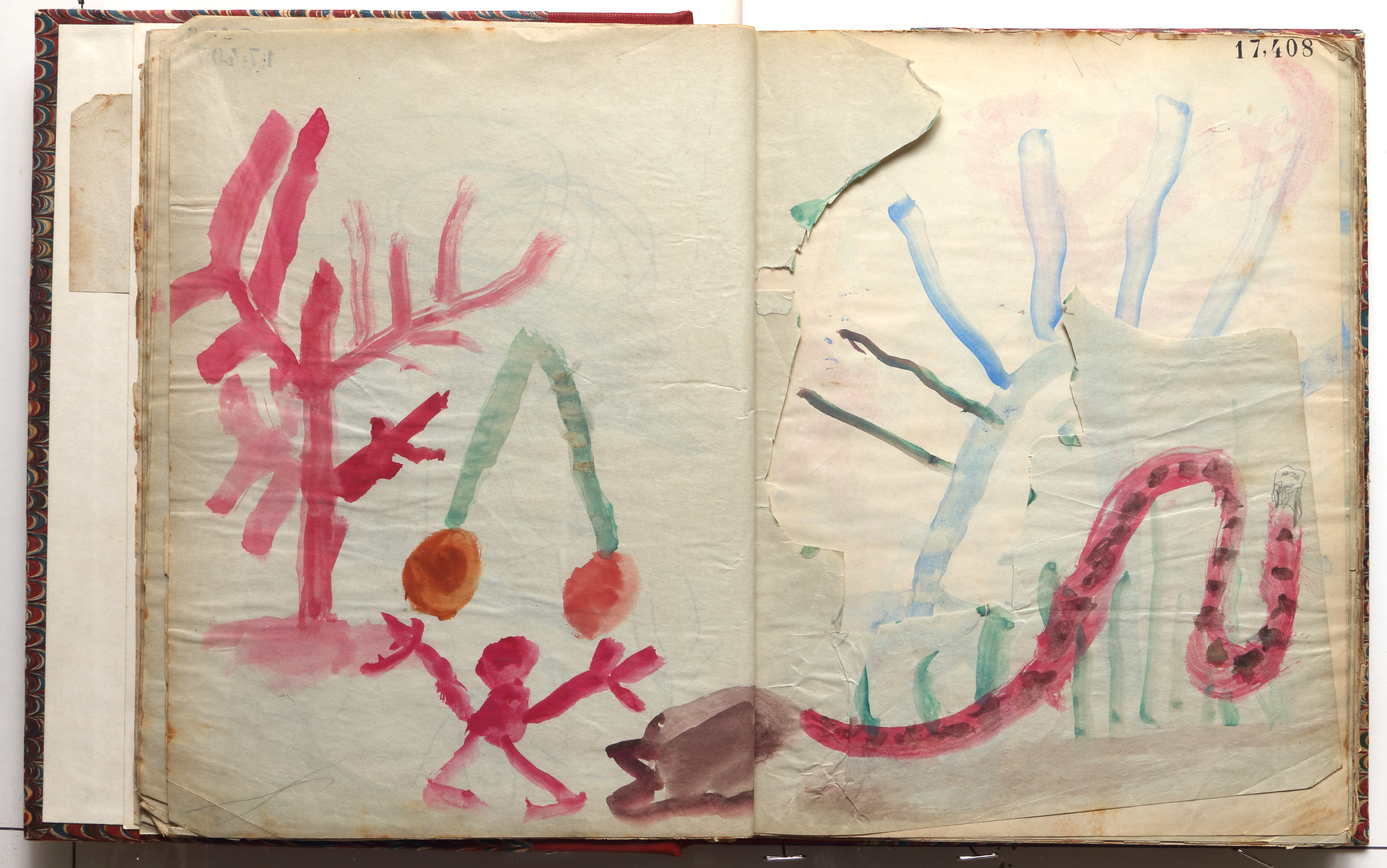 Page 28; page 29.  Juvenilia 1904.  Jean Charlot.