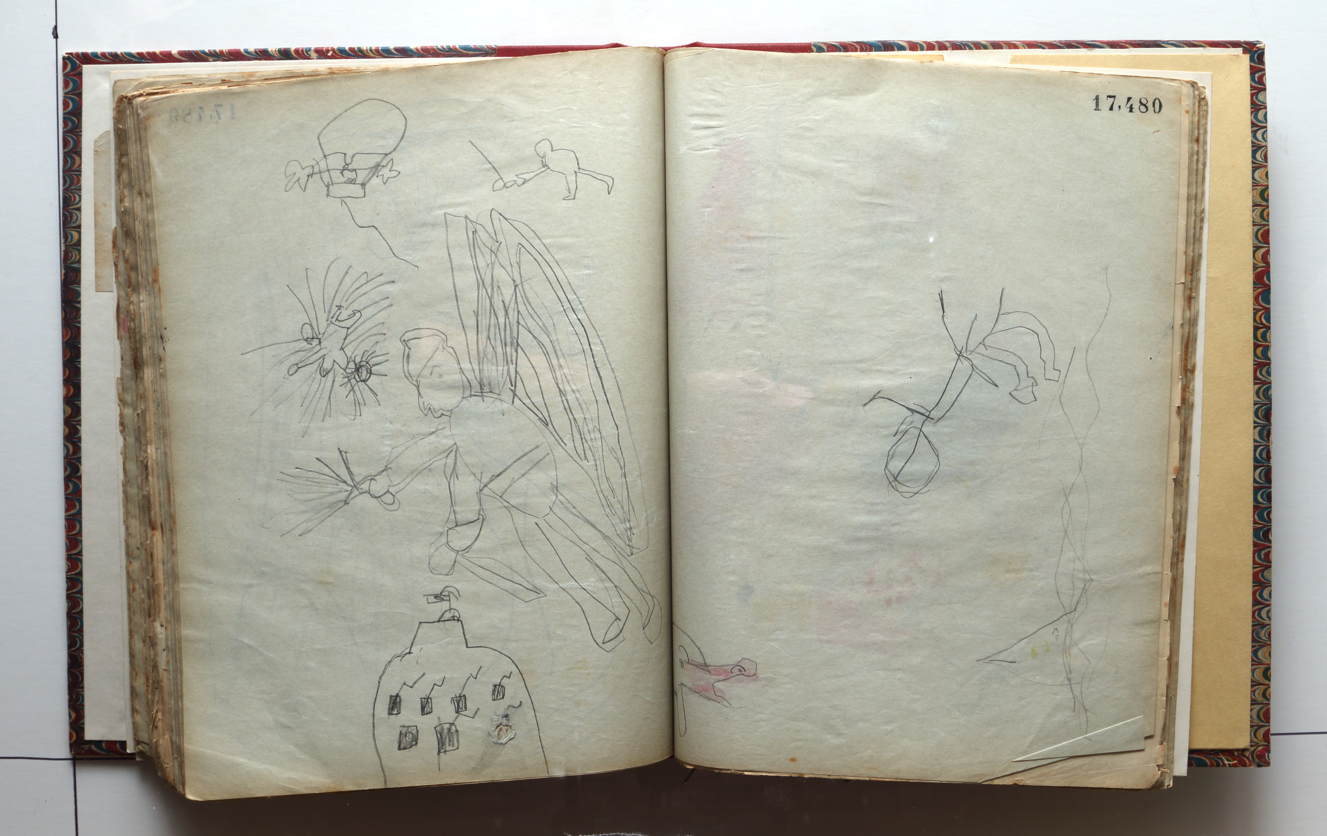 Page 294; page 295 (17,480).  Juvenilia 1904.  Jean Charlot.
