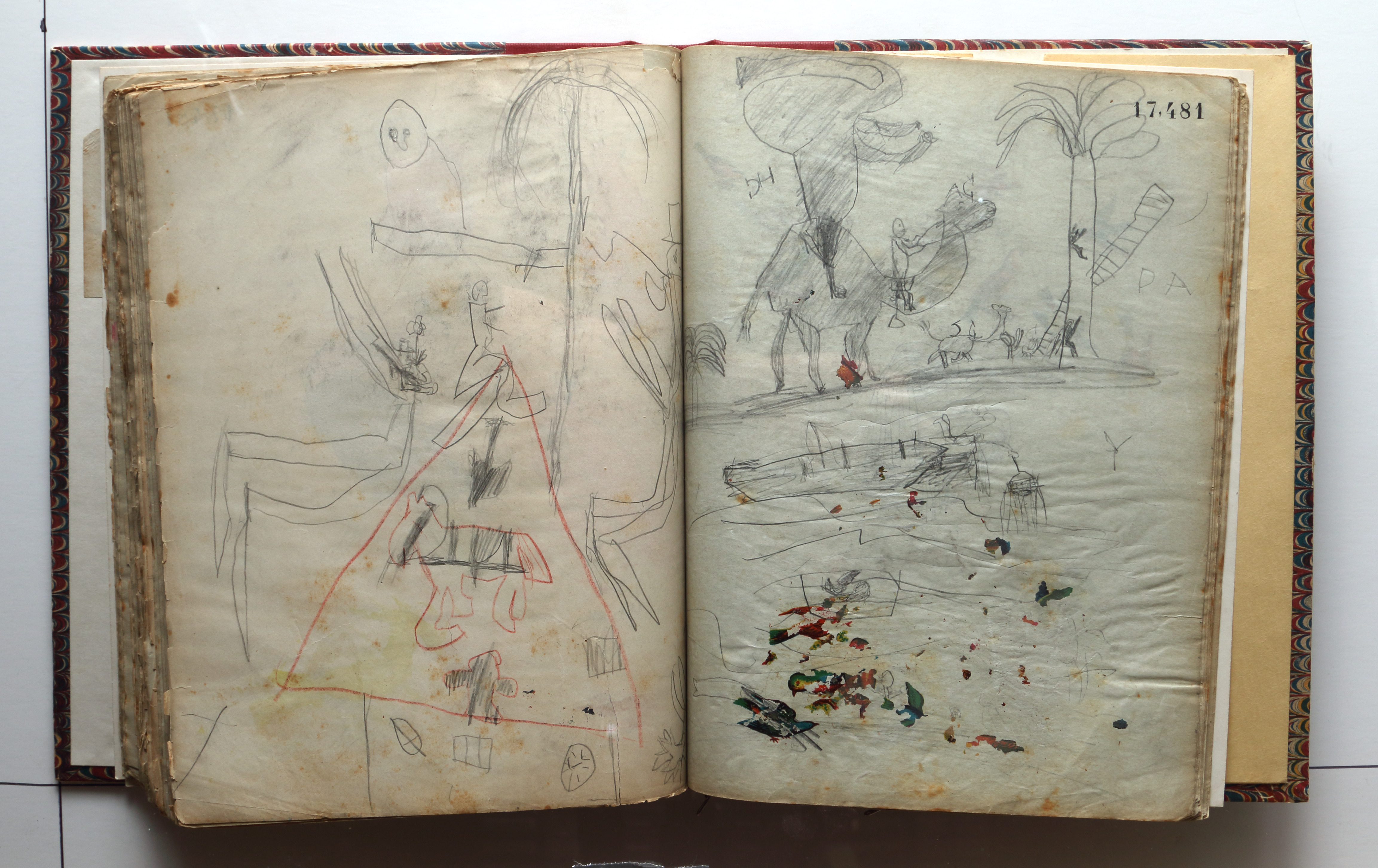 Page 298; page 299 (17,481).  Juvenilia 1904.  Jean Charlot.