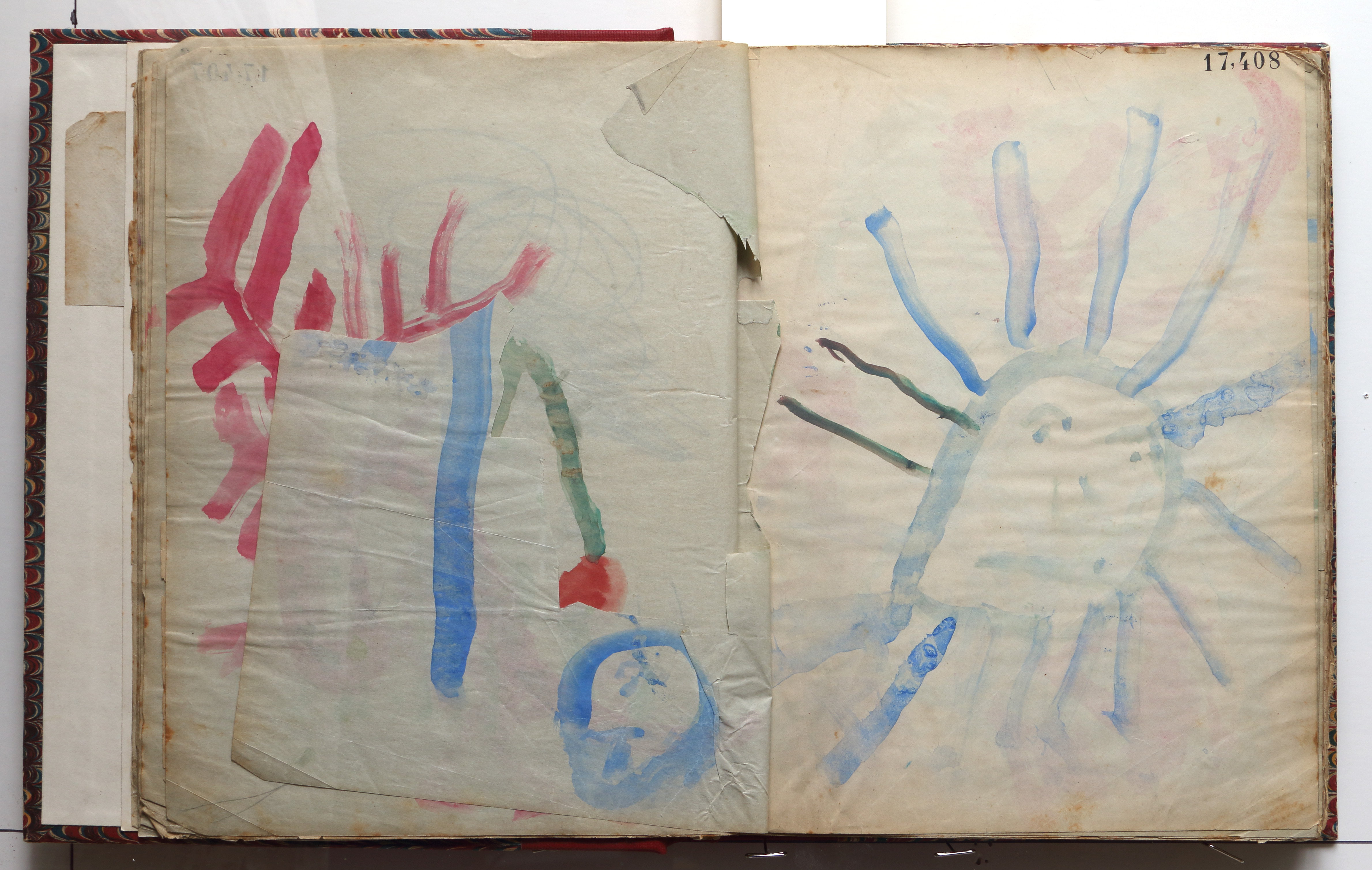 Page 30; page 31 (17,408).  Juvenilia 1904.  Jean Charlot.
