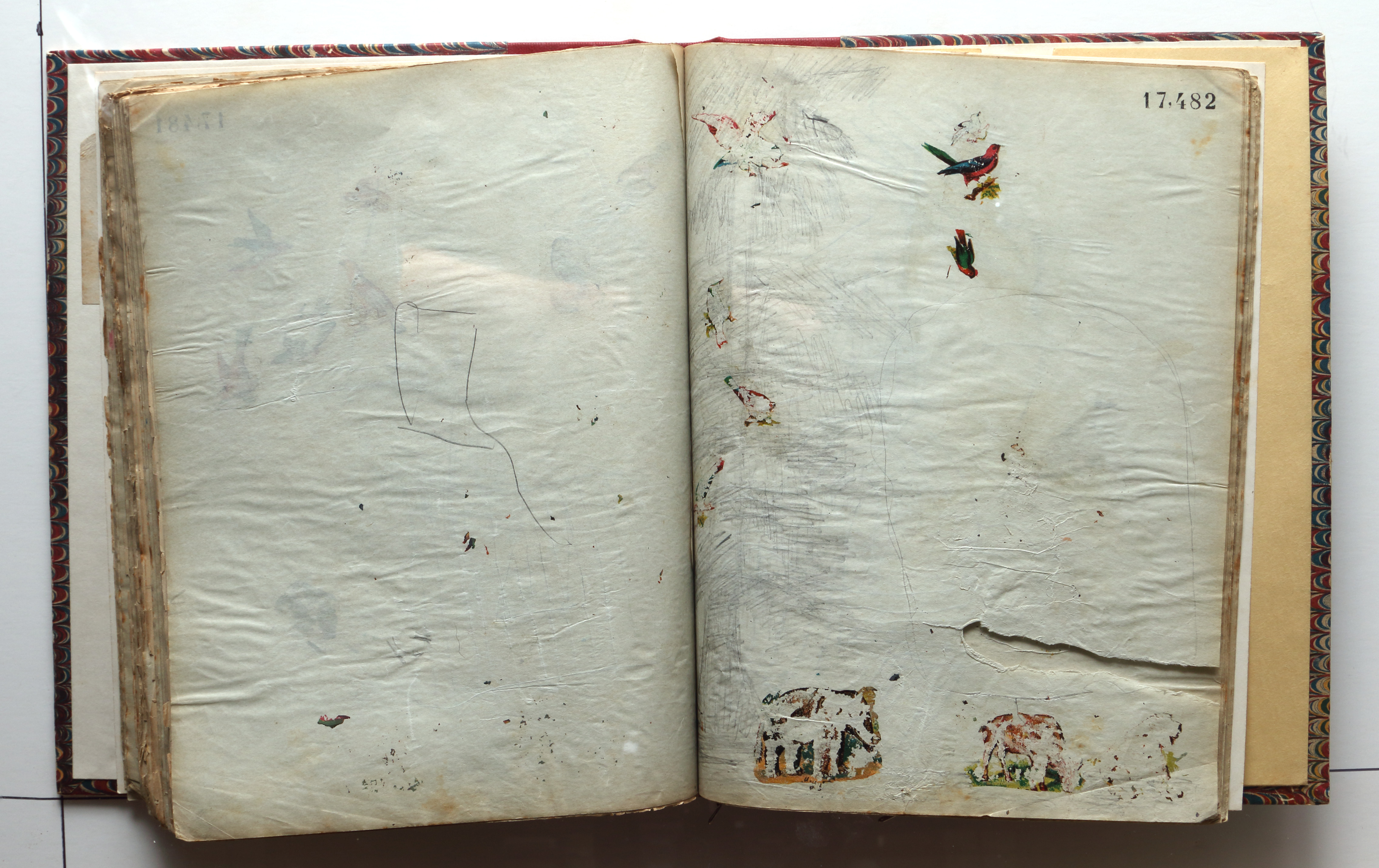 Page 302; page 303 (17,482).  Juvenilia 1904.  Jean Charlot.