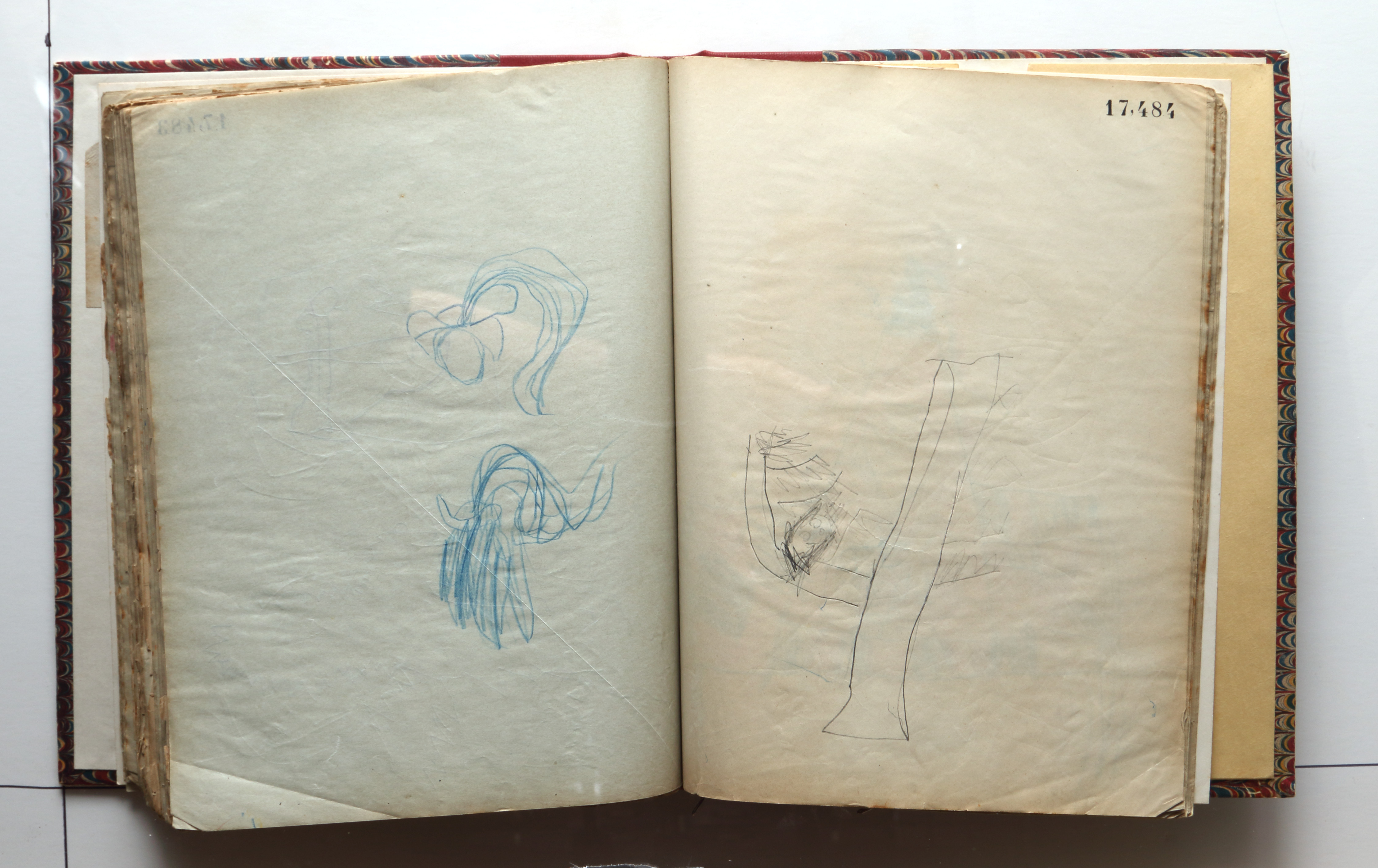 Page 312; page 313 (17,484).  Juvenilia 1904.  Jean Charlot.
