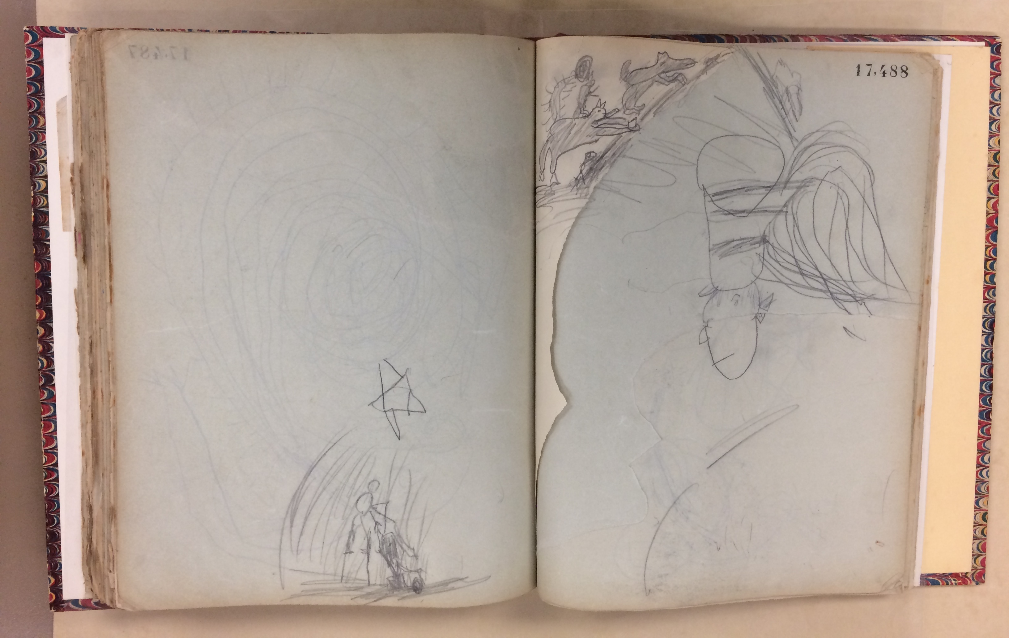 Page 334; page 335.  Juvenilia 1904.  Jean Charlot.