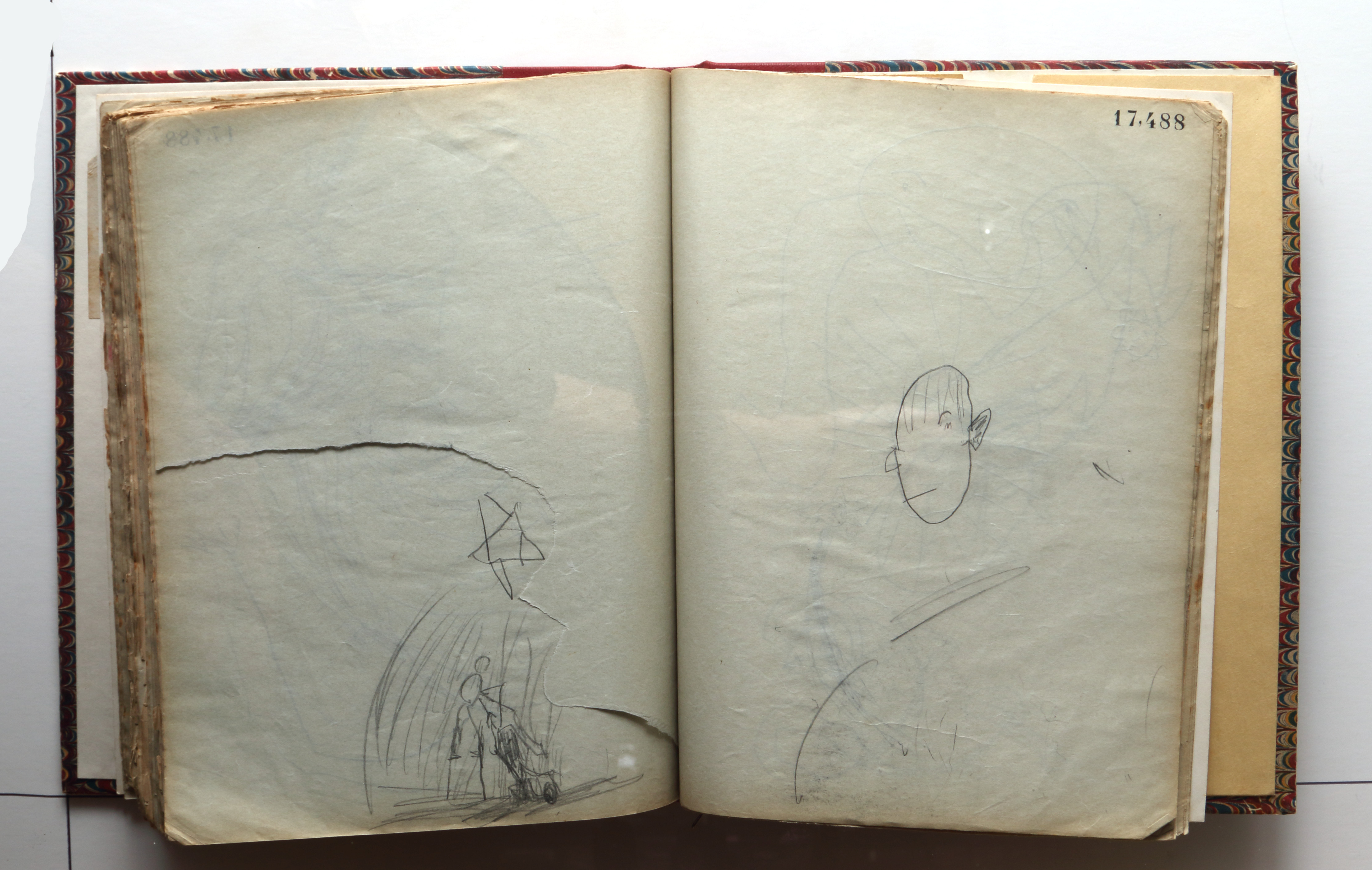 Page 338; page 339 (17,488).  Juvenilia 1904.  Jean Charlot.