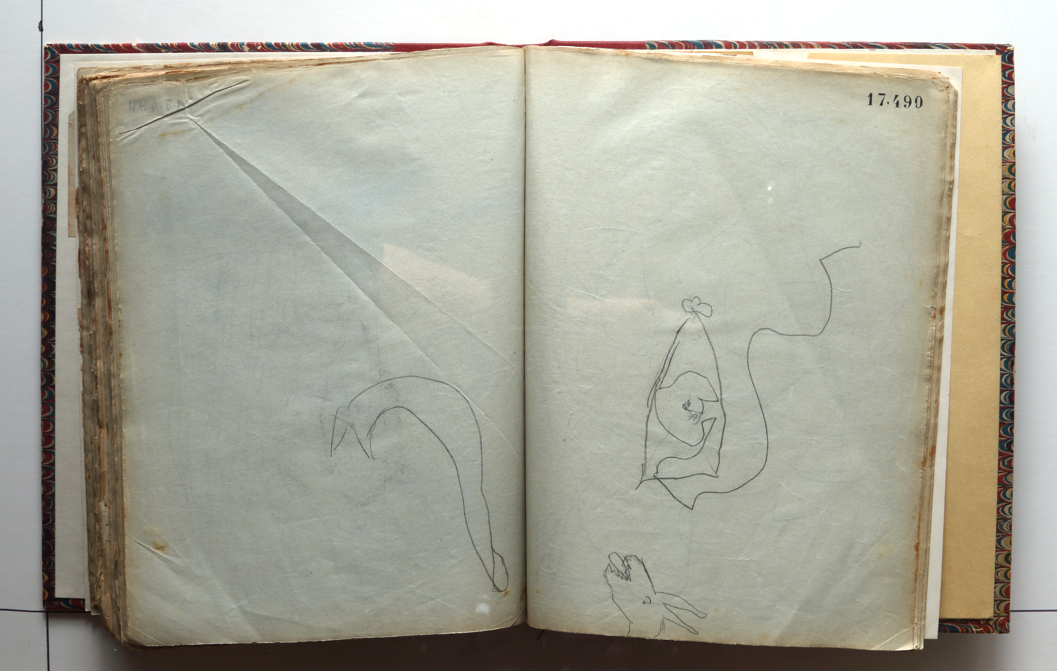 Page 348; page 349 (17,490).  Juvenilia 1904.  Jean Charlot.