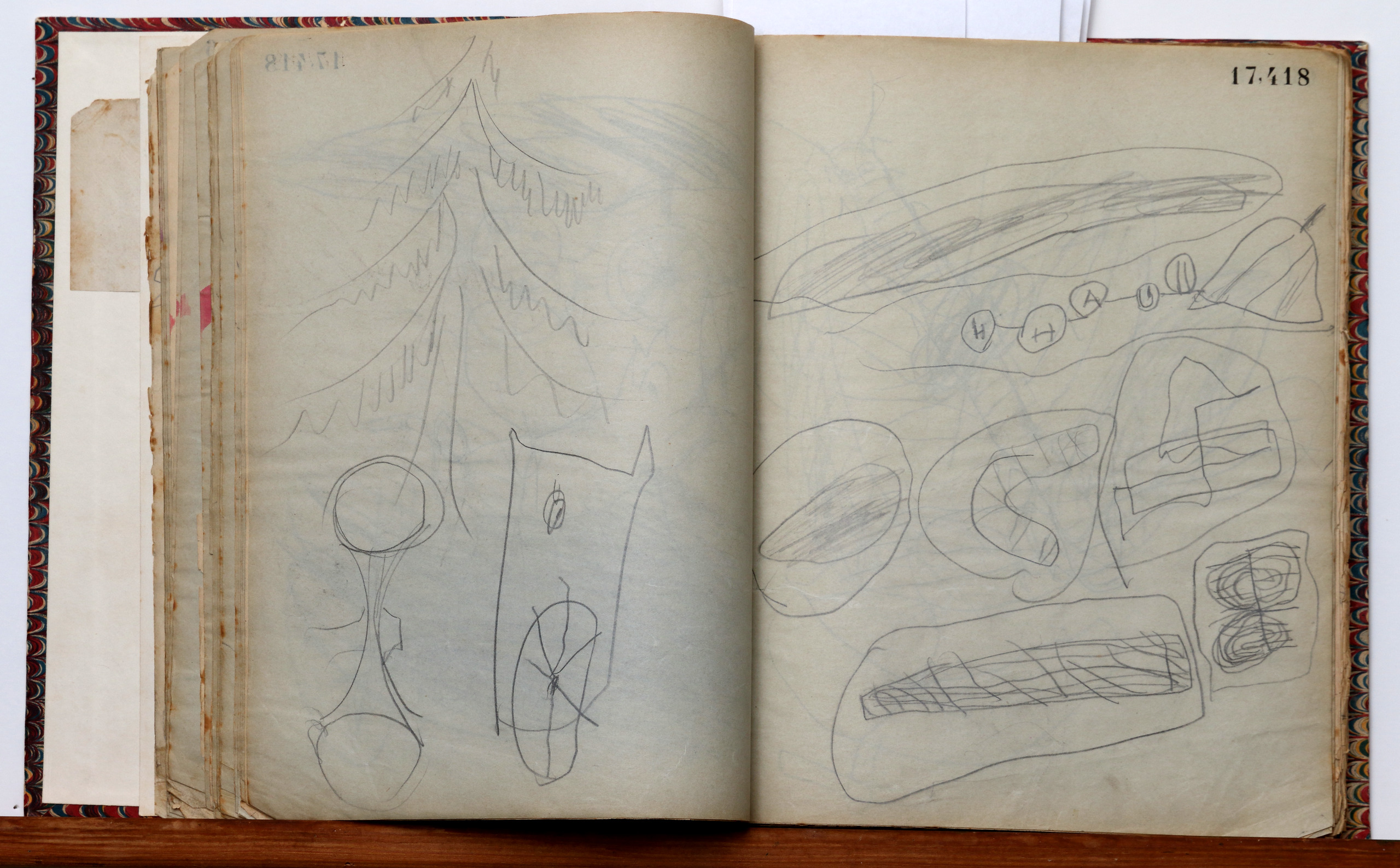 Page 78; page 79 (17,418).  Juvenilia 1904.  Jean Charlot.