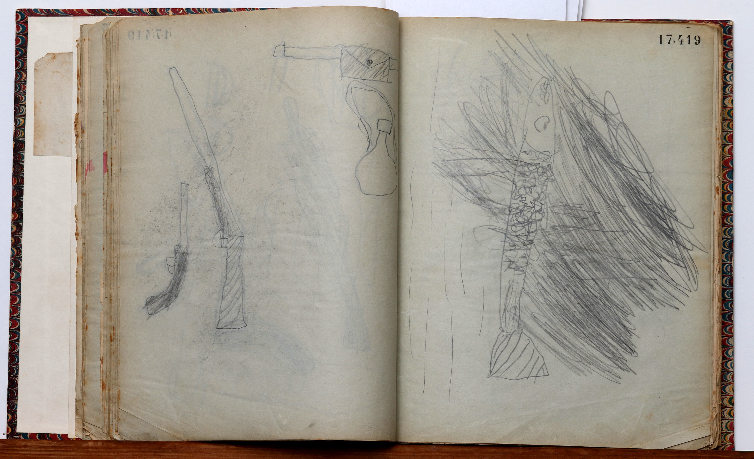 Page 84; page 85 (17,419).  Juvenilia 1904.  Jean Charlot.