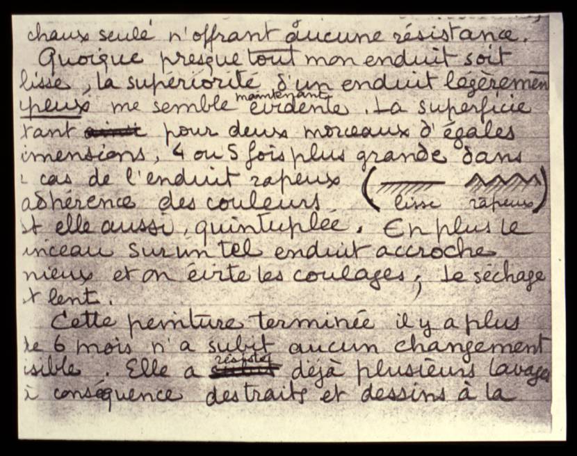 Paragraph B, with figure.  Aide-Mémoire Technique.  Jean Charlot.